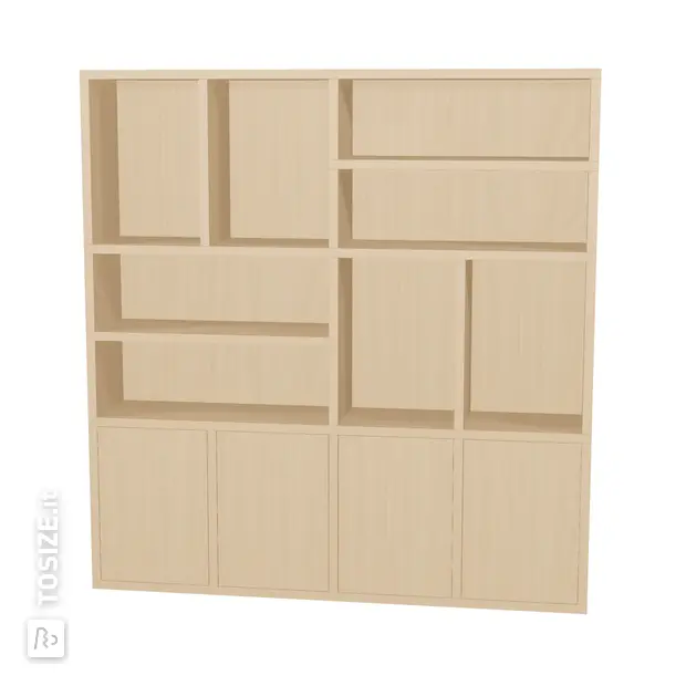 TSFC028 in natural oak furniture board