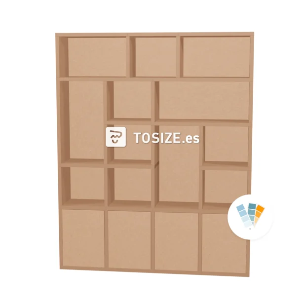 TSFC029 en MDF natural