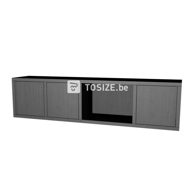 TSFC023 in zwart eiken meubelpaneel