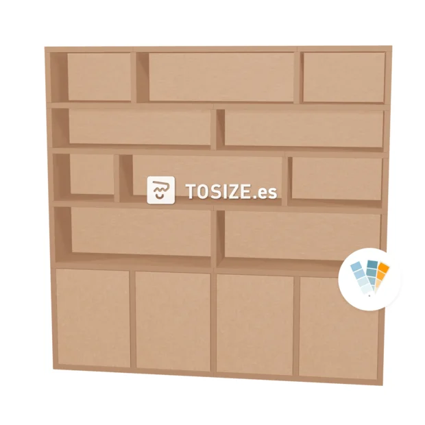 TSFC046 en MDF natural