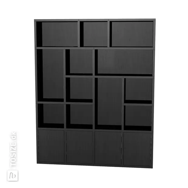 TSFC011 in black oak furniture board