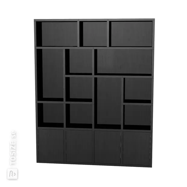 TSFC011 in black oak furniture board