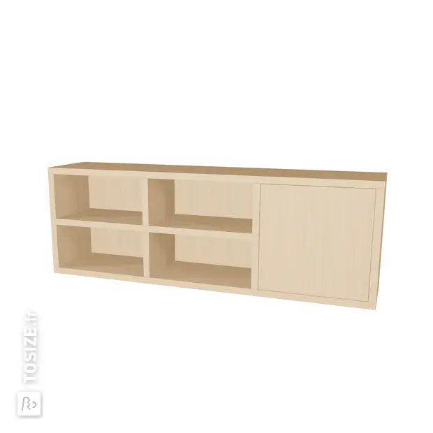 TSFC032 in natural oak furniture board