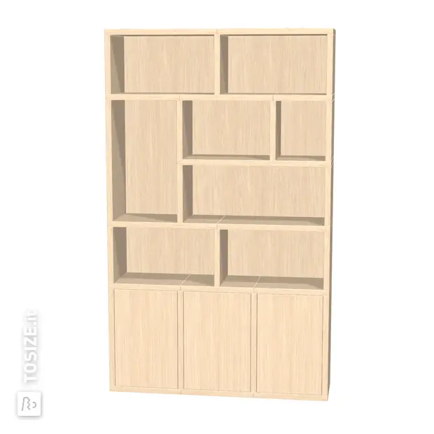 TSFC009 in natural oak furniture board