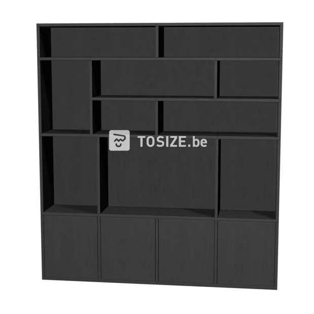TSFC015 in zwart eiken meubelpaneel