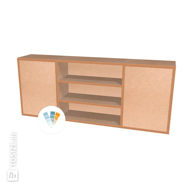 TSFC017 in MDF Natur
