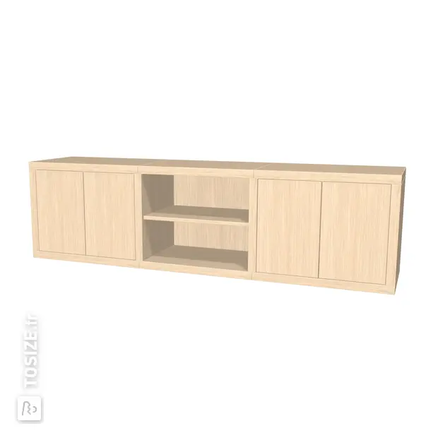 TSFC024 in natural oak furniture board