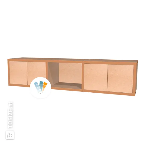 TSFC025 in MDF Natur