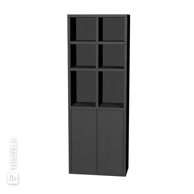 TSFC030 in black oak furniture board