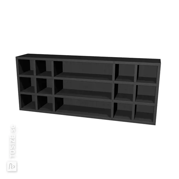 TSFC036 in black oak furniture board