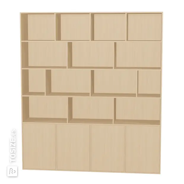 TSFC072 in natural oak furniture board