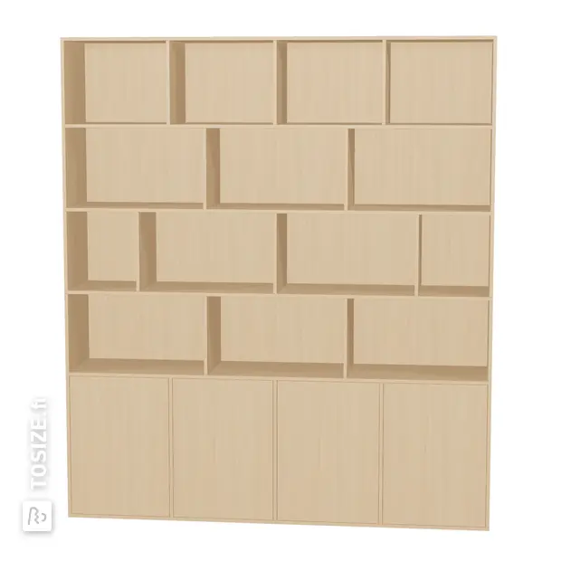 TSFC072 in natural oak furniture board