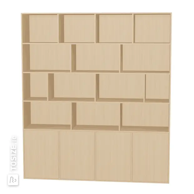 TSFC072 in natural oak furniture board