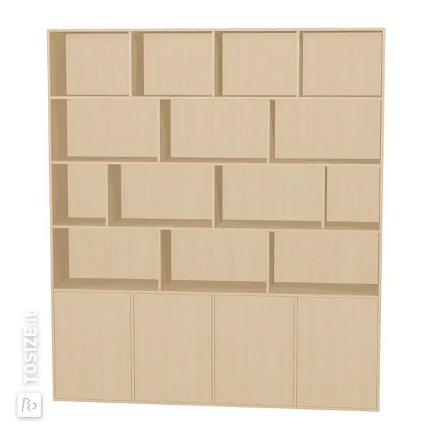 TSFC072 in natural oak furniture board