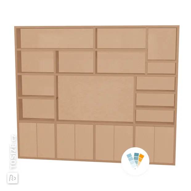TSFC062 in MDF natural