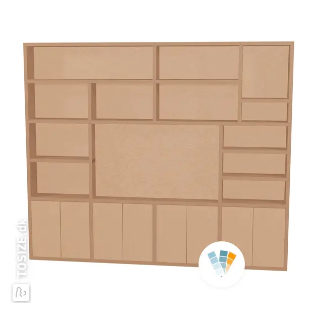 TSFC062 in MDF natural