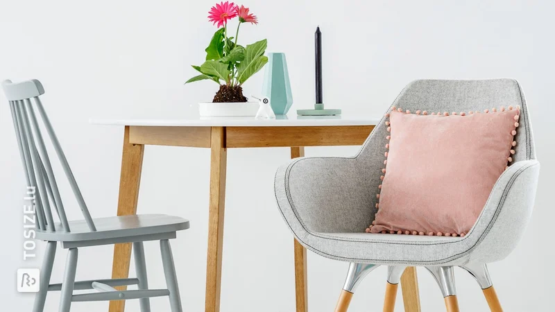 Table à manger en bois fabriquée sur mesure