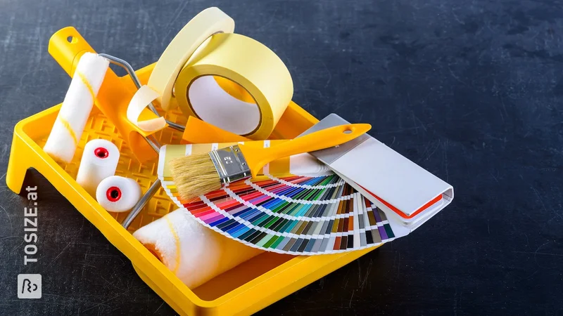 DIY-Tipps: Auswahl der richtigen Farbe und des richtigen Farbzubehörs