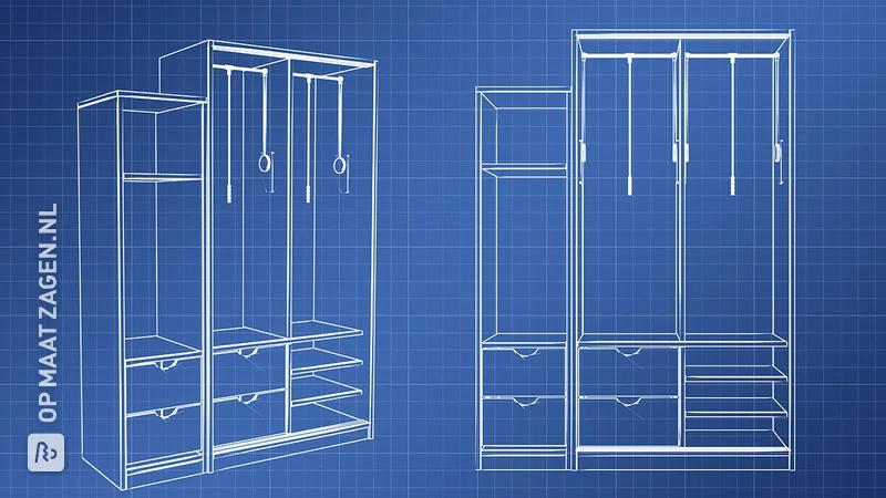 Klustips: zelf werktekeningen voor meubels maken