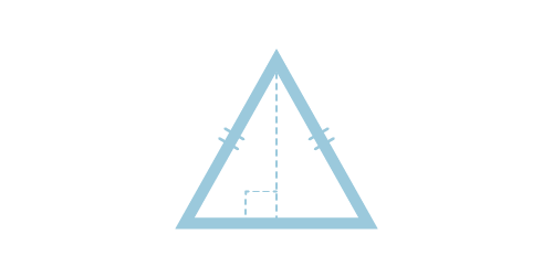 Symmetrisches Dreieck