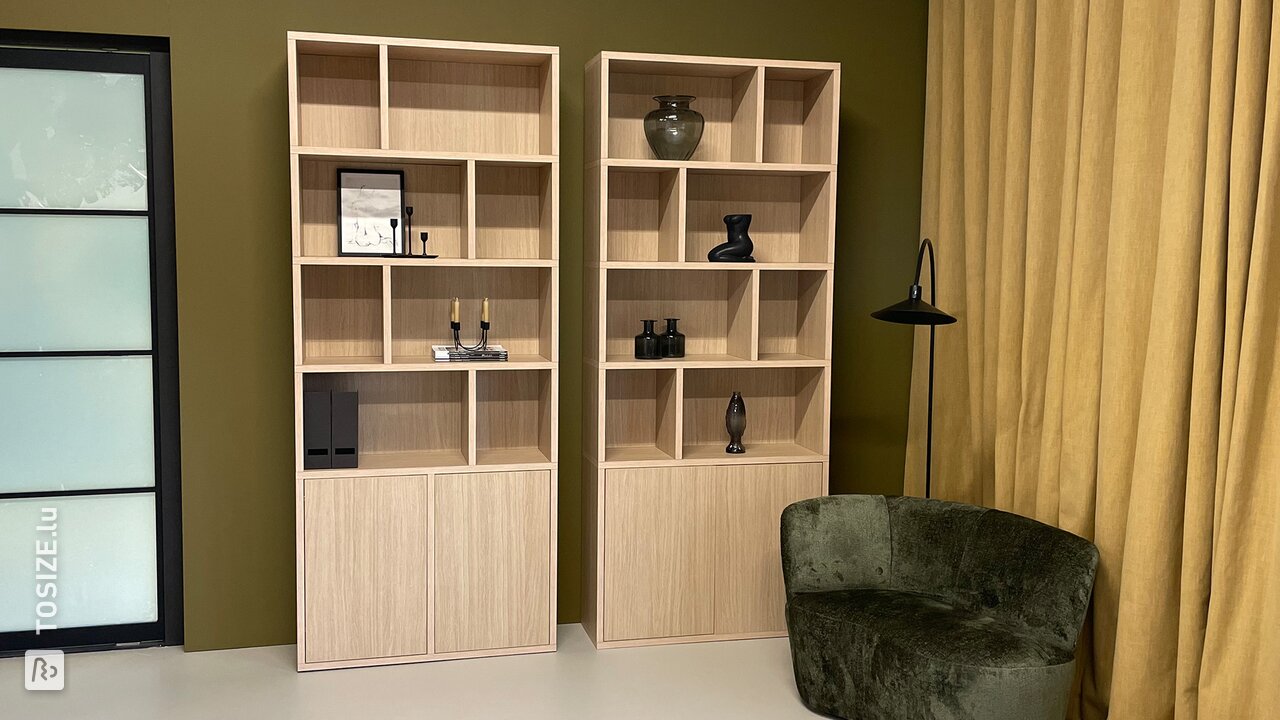 Showroom TOSIZE wallcabinets